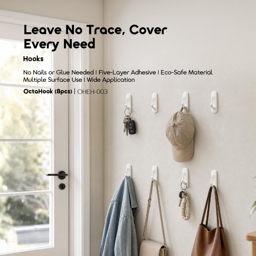 oraimo octahook hooks africa OHEH-003 01 leave no trace cover every need