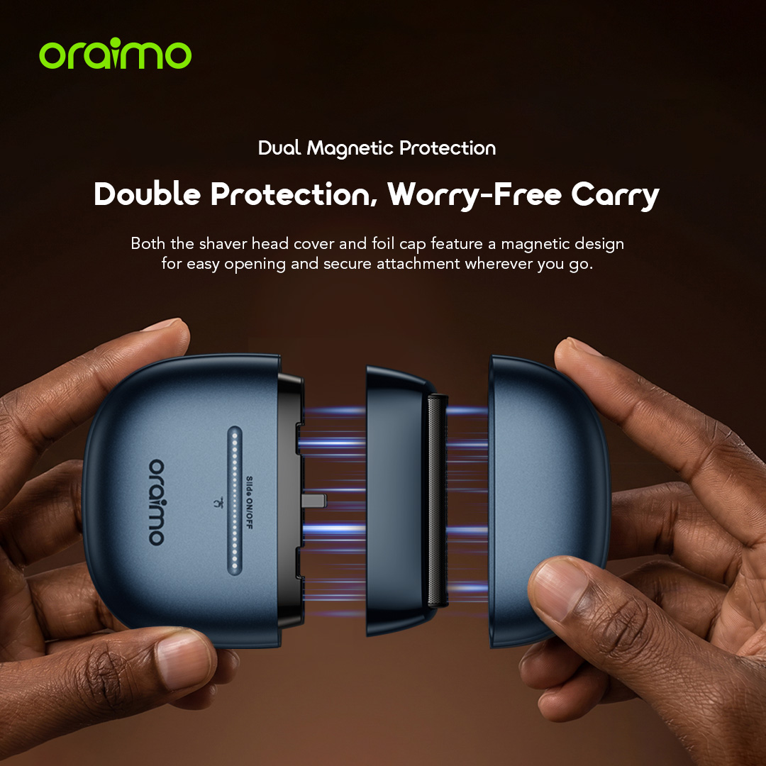 oraimo ultrashave foil shave africa OFS-280 04 dual magnetic protection