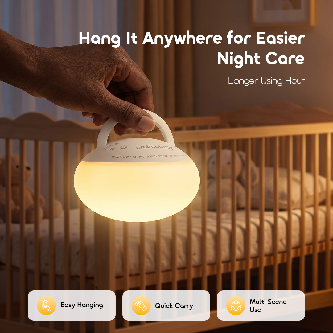 oraimo baby night light glownest obc-266a-vitalitygreen 07 back hanging hook