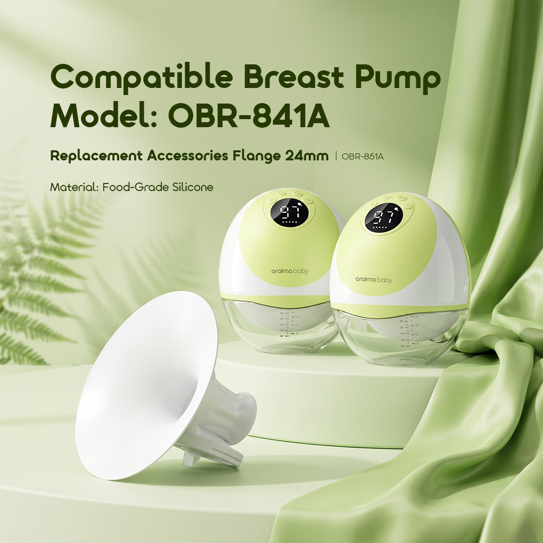 oraimo Breast Pump Accessories Compatible Comfortable Replacement Accessories Flange 24mm