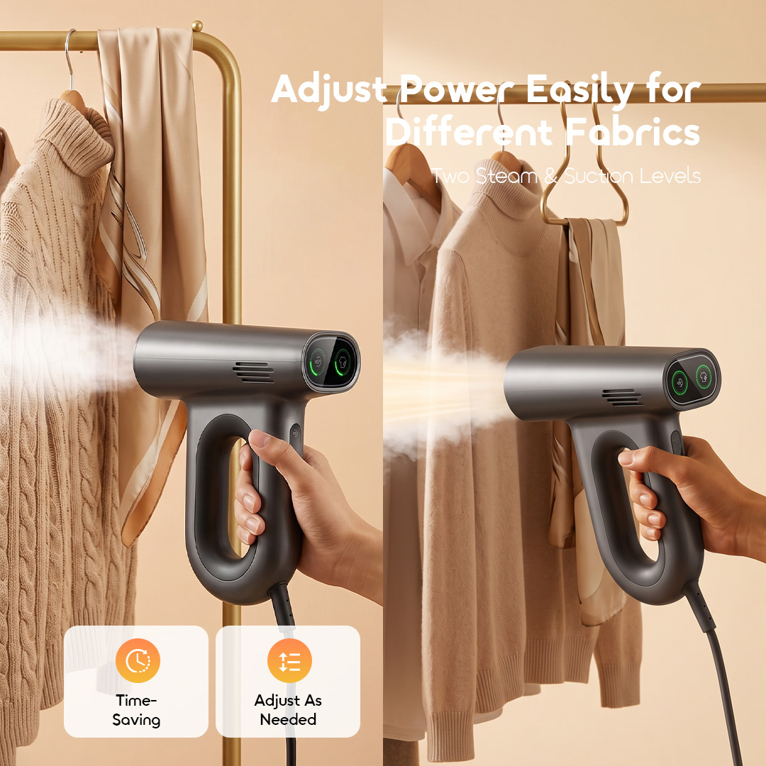 oraimo handheld iron africa OHI-801A 07 adjust power easily for different fabrics
