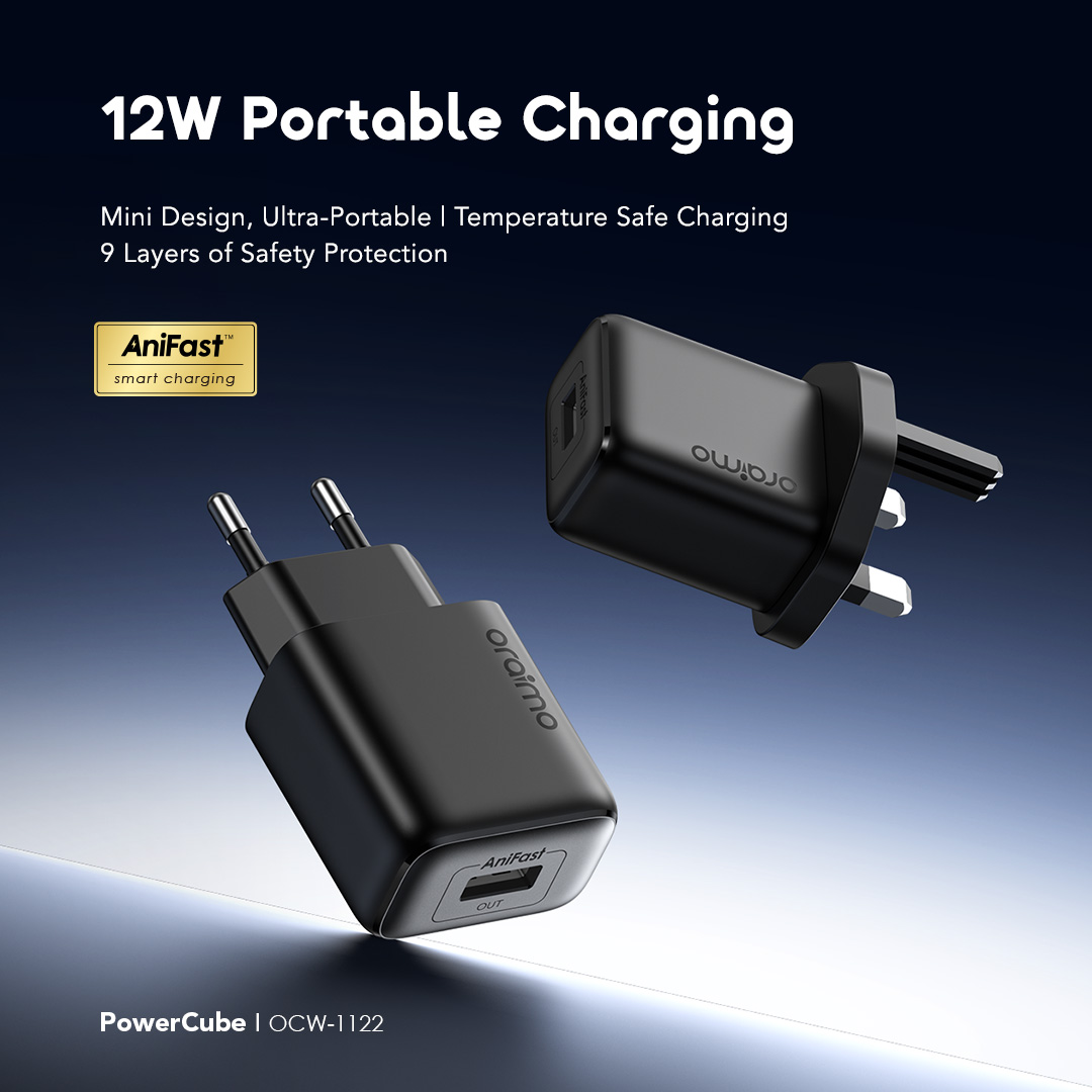 oraimo PowerCube Portable Mini Charger