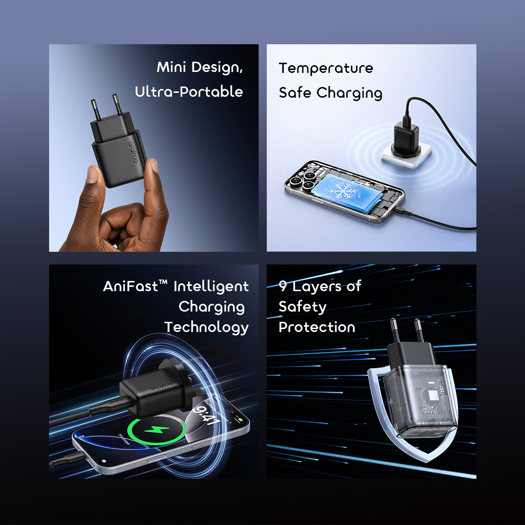 oraimo PowerCube Portable Mini Charger