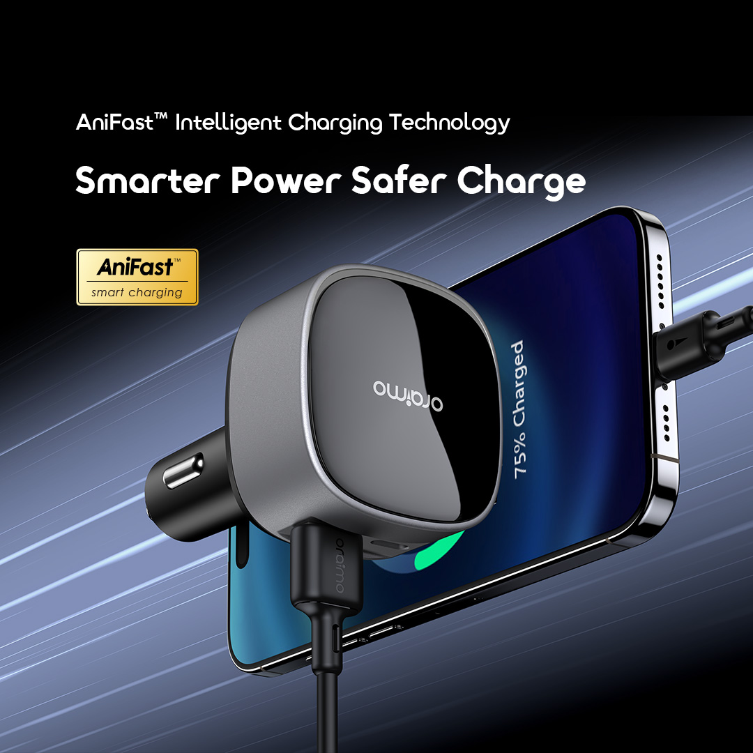 oraimo PowerDrive 60W Fast Charge Car Charger