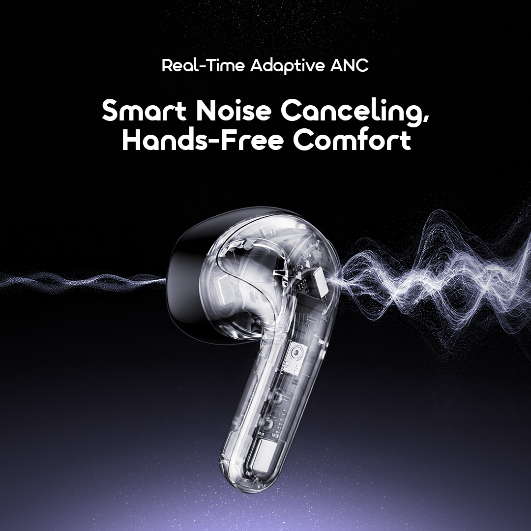 oraimo spacebuds fit true wireless earbuds africa OTW-627S 03 real time adaptive anc oraimo spacebuds fit true wireless earbuds africa OTW-627S 03 real time adaptive anc