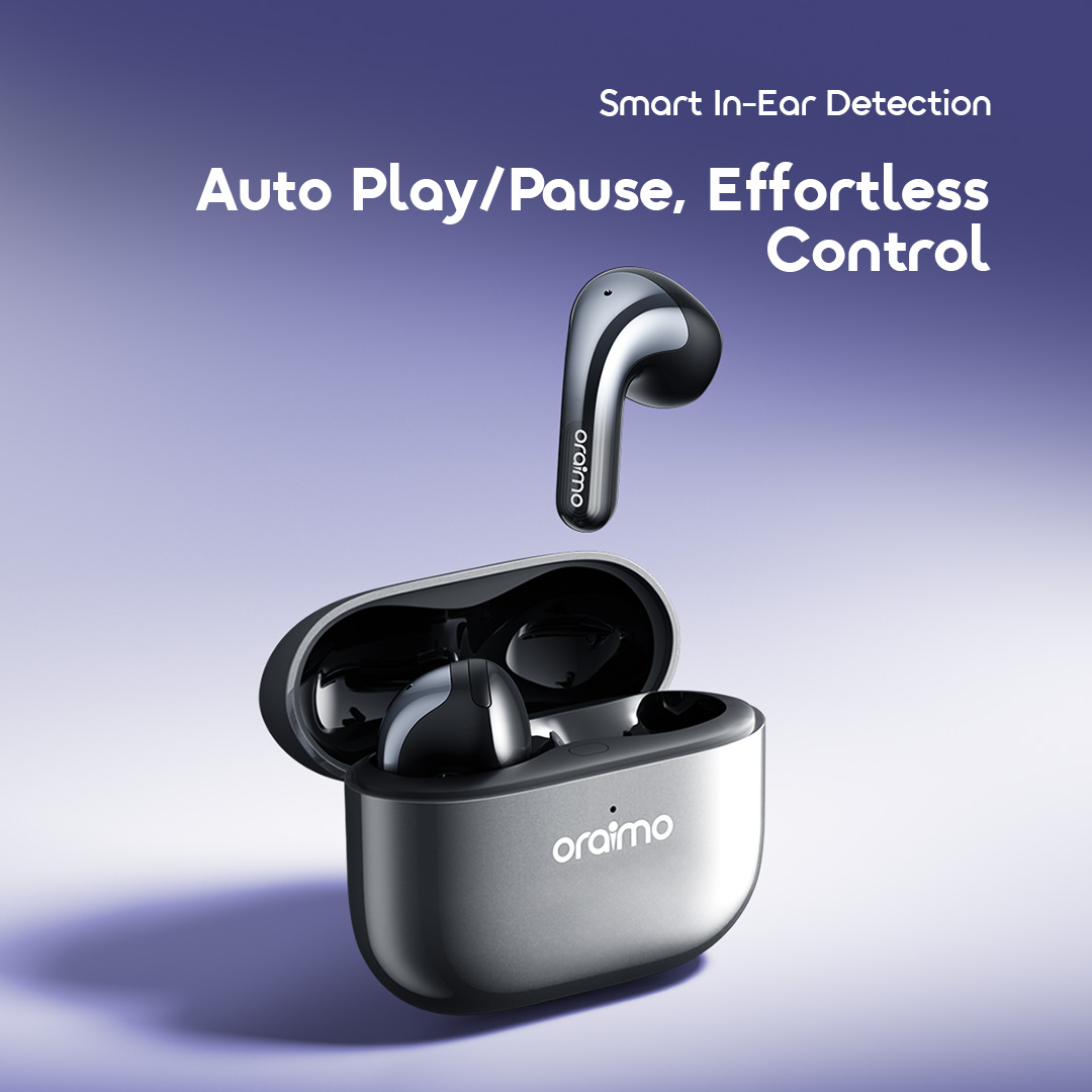 oraimo spacebuds fit true wireless earbuds africa OTW-627S 06 smart in ear detection oraimo spacebuds fit true wireless earbuds africa OTW-627S 06 smart in ear detection