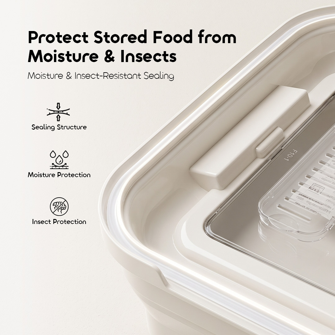 oraimo GrainVault Rice Dispenser & Food Storage Set