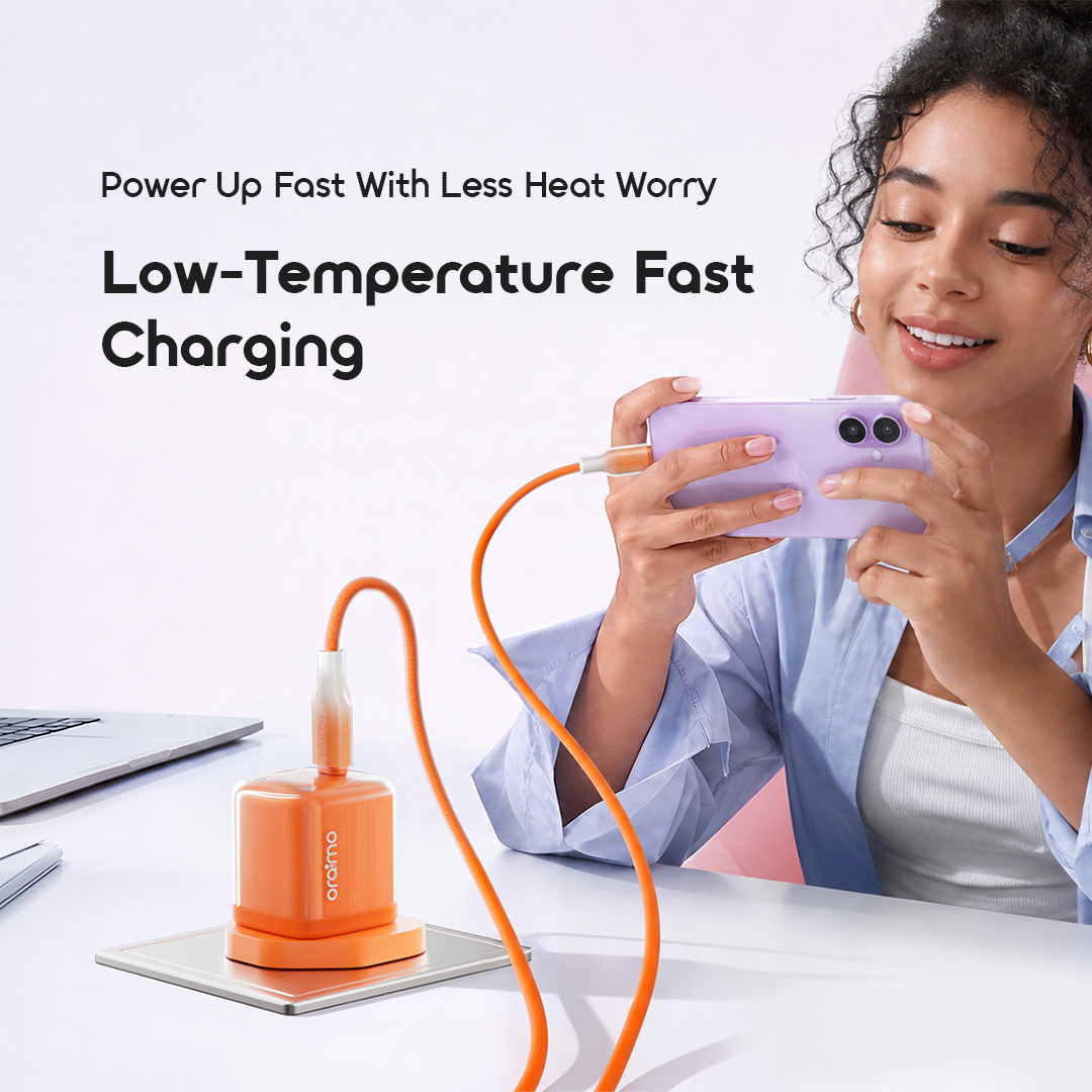 oraimo PowerGaN 252 25W Mini Compact Fast Charger Kit