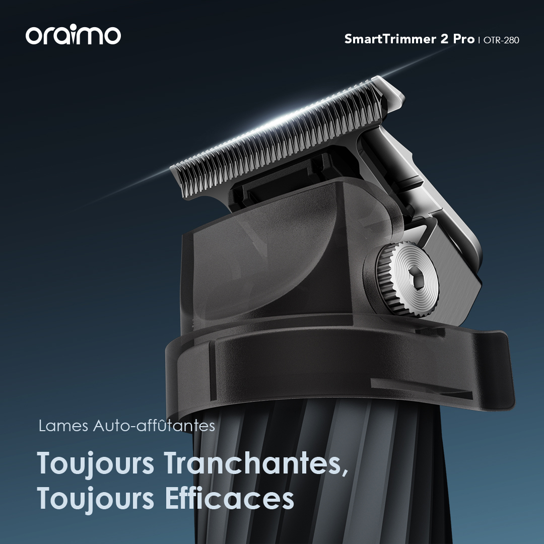 oraimo SmartTrimmer 2 Pro Tondeuse puissante de 7000 PRM