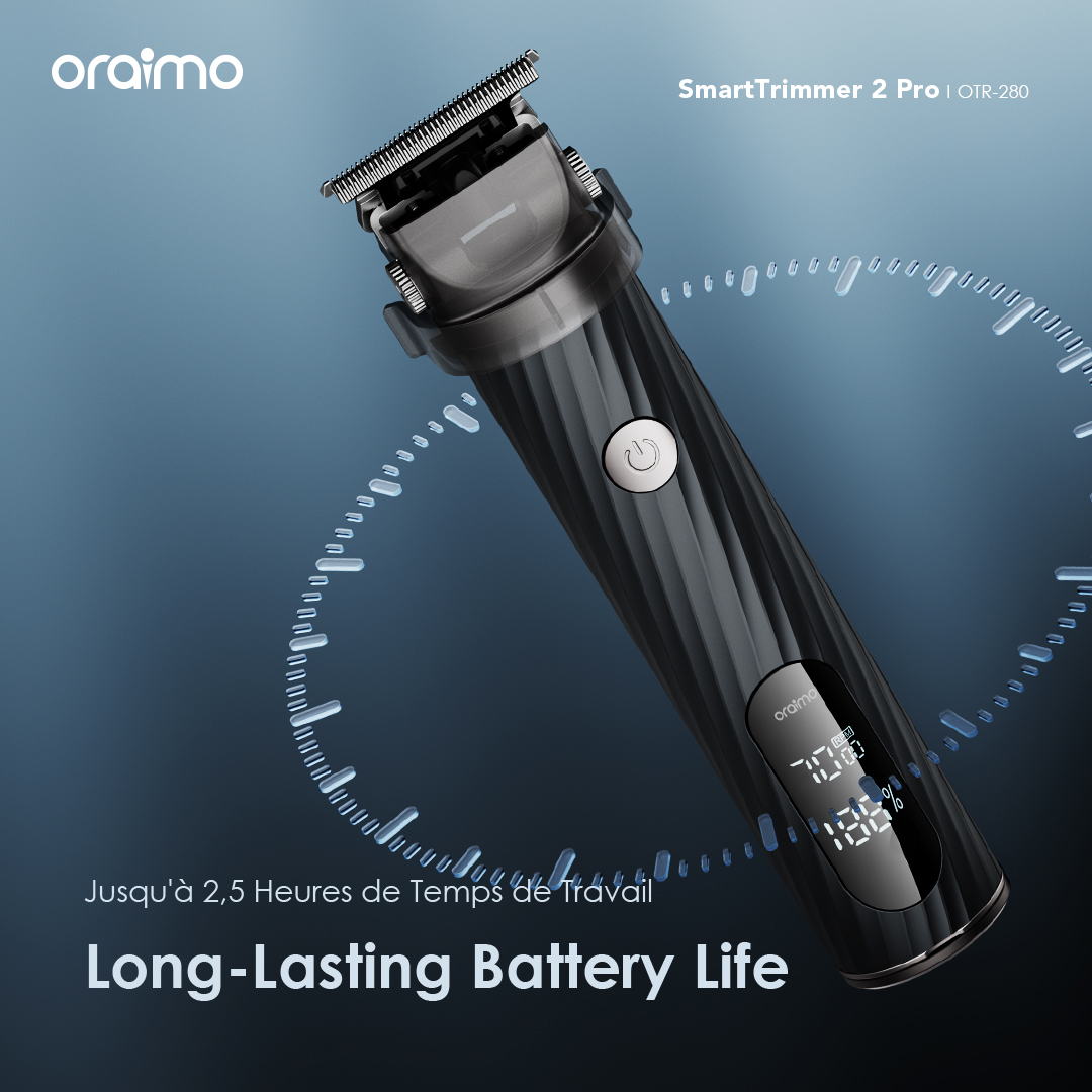 oraimo SmartTrimmer 2 Pro Tondeuse puissante de 7000 PRM