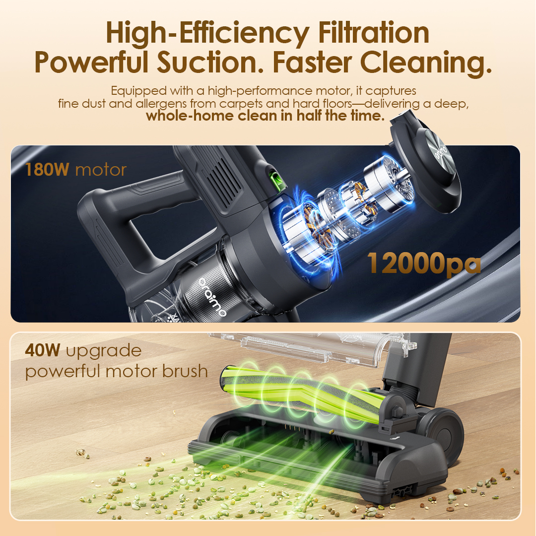 Oraimo Cordless Stick Vacuum CyberVac OSV 102B High Efficiency Oraimo Cordless Stick Vacuum CyberVac OSV 102B High Efficiency