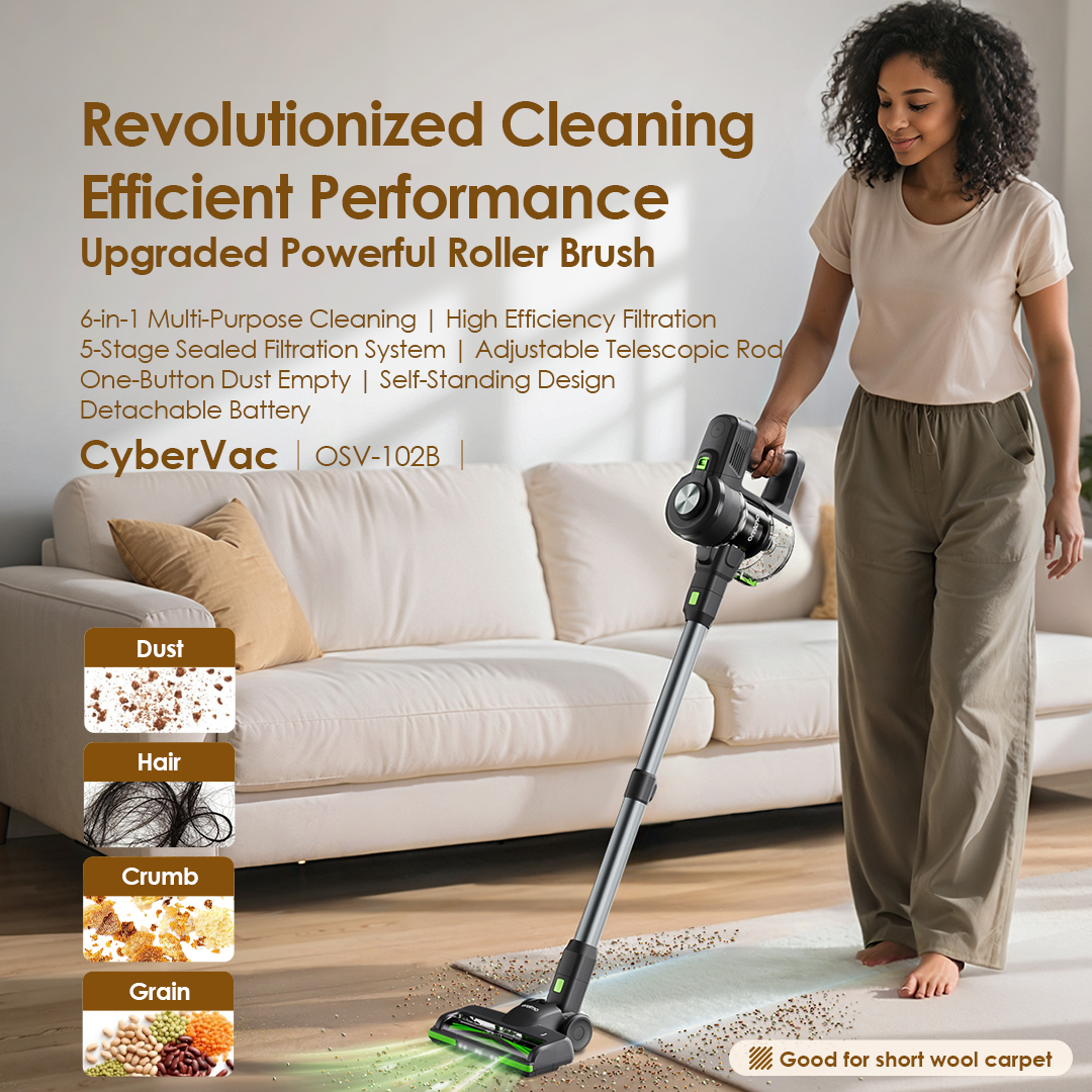 Oraimo Cordless Stick Vacuum CyberVac OSV 102B Total Oraimo Cordless Stick Vacuum CyberVac OSV 102B Total