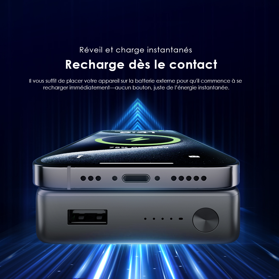 oramio 10000mAh POWER BANK MagPower 15 OPB-7102W 8 Instant Charge