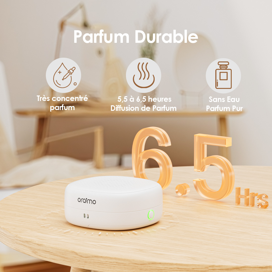 Oraimo Aroma Diffuser AromaGo OAD 211A 3 Long Lasting Fragrance