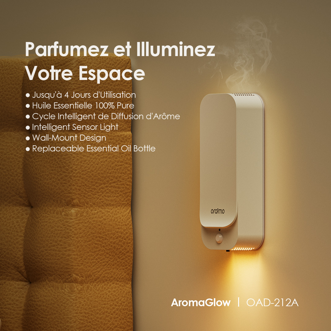 Oraimo Essential Oil Diffuser AromaGlow OAD 212A 1 Features
