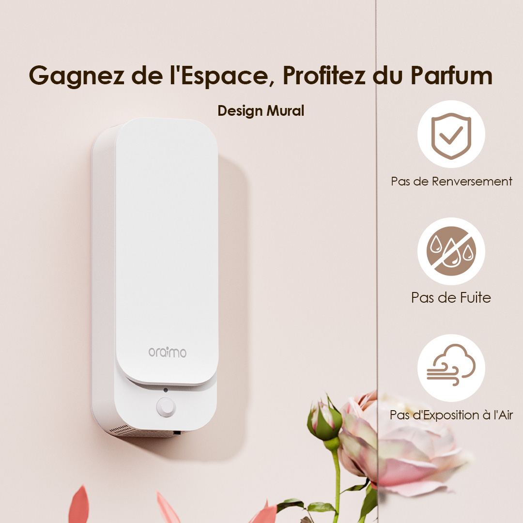 Oraimo Essential Oil Diffuser AromaGlow OAD 212A 8 Save Space