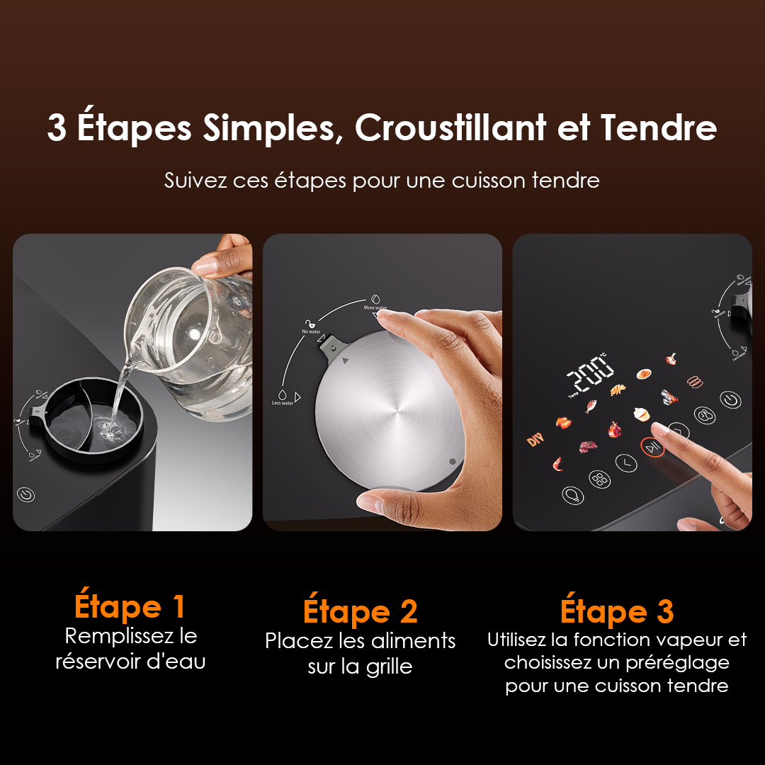 Oraimo Large Capacity Air Fryer NutriFry Max OAF-501A 8 Crispy Tender