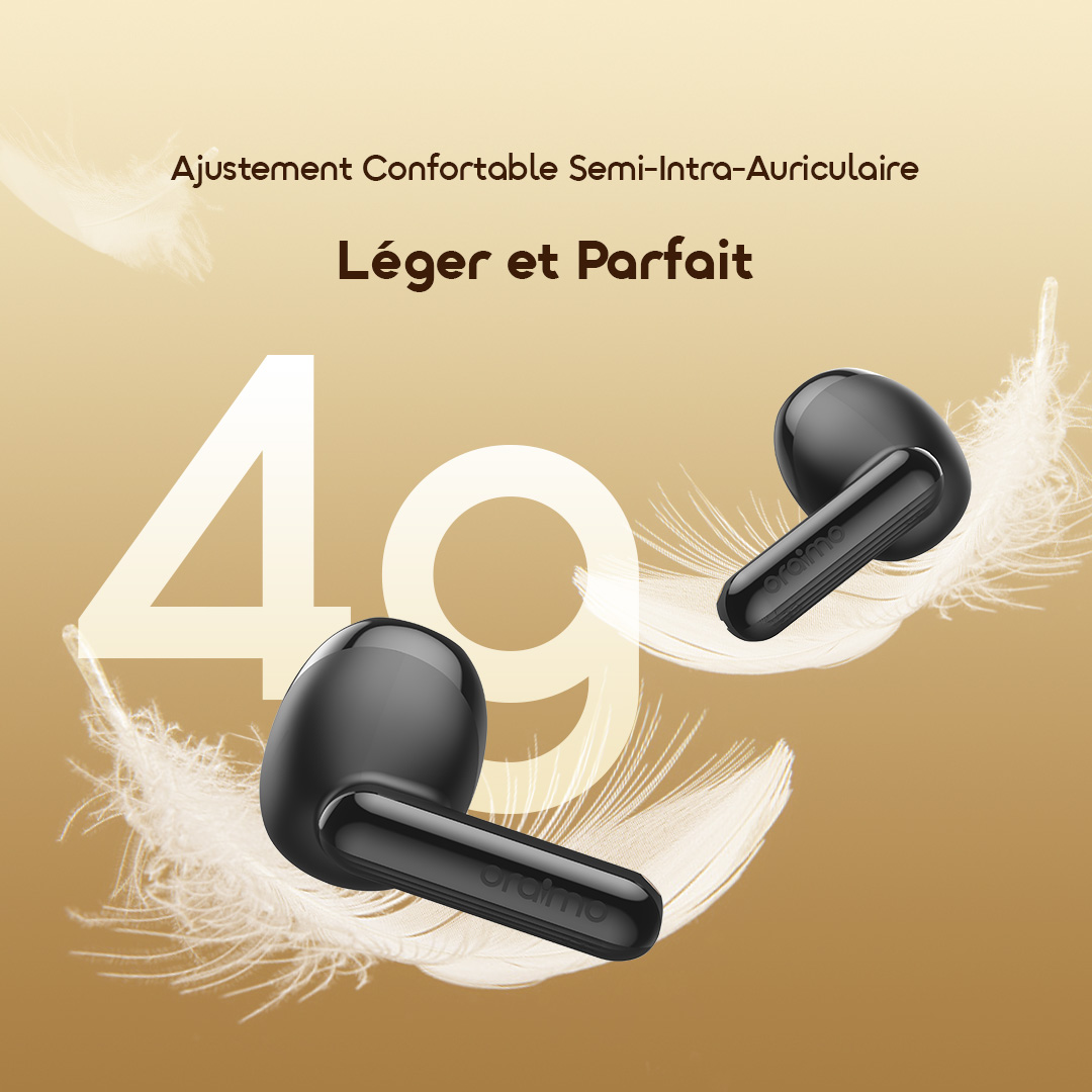 Oraimo True Wireless Earbuds SpaceBuds Air OTW-324S 3 Comfortable Oraimo True Wireless Earbuds SpaceBuds Air OTW-324S 3 Comfortable