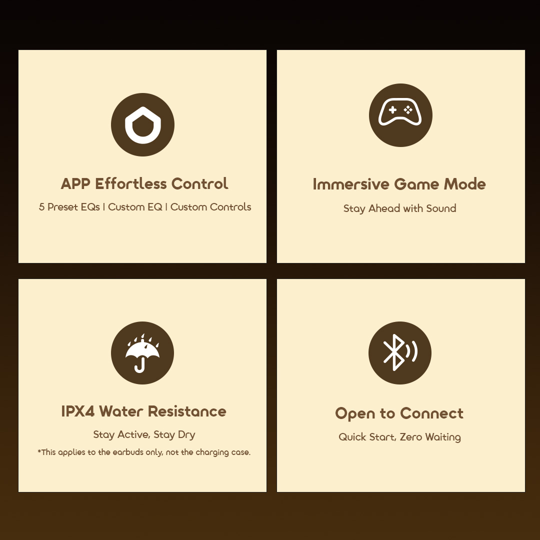 Oraimo True Wireless Earbuds SpaceBuds Air OTW 324S 10 IPX4 Game Mode Oraimo True Wireless Earbuds SpaceBuds Air OTW 324S 10 IPX4 Game Mode