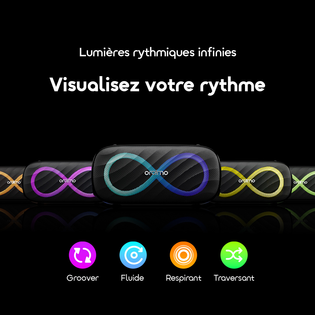 Oraimo Portable Wireless Speaker SpaceBox Pro OBS-682 4 Infinite FR