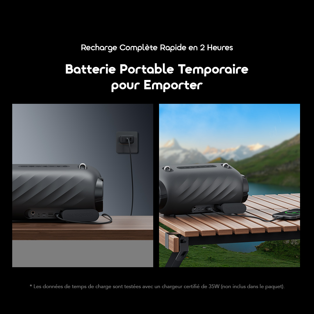 Oraimo Portable Wireless Speaker SpaceBox Pro OBS-682 7 Quick Charge FR