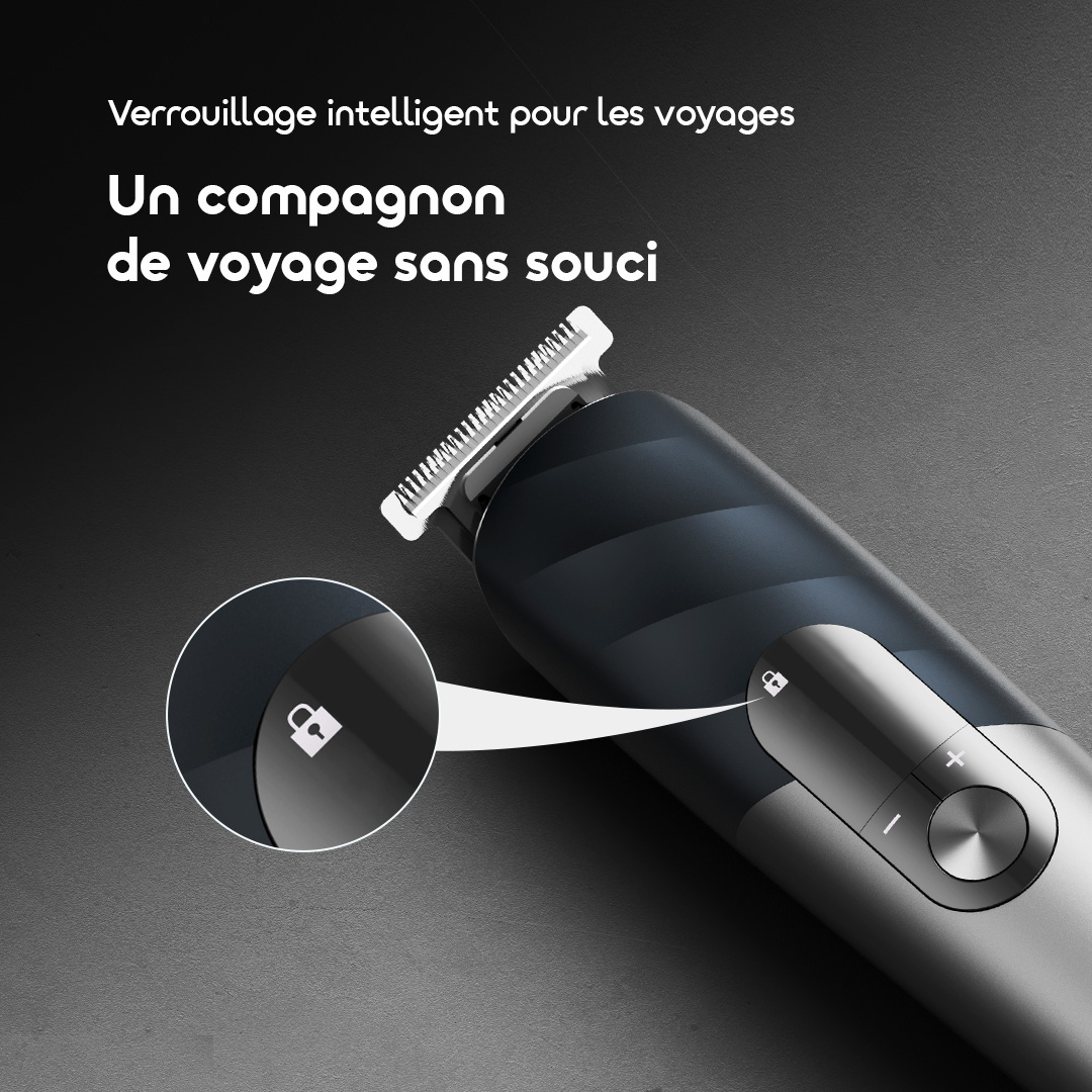 Oraimo Grooming Kit UltraTrim OTS-230 7 Smart Travel Lock