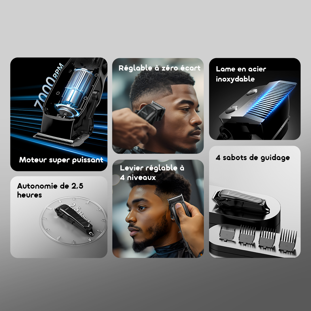 Oraimo Hair Clipper EasyCut OCL-230 2 Feature Oraimo Hair Clipper EasyCut OCL-230 2 Feature