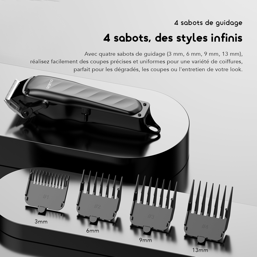 Oraimo Hair Clipper EasyCut OCL-230 8 4 Guide Combs Oraimo Hair Clipper EasyCut OCL-230 8 4 Guide Combs
