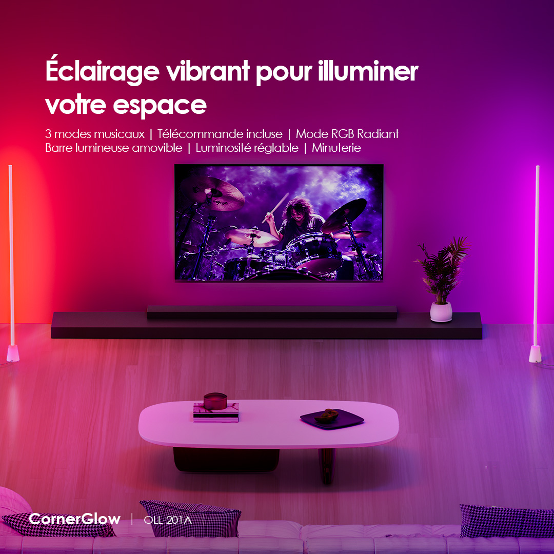 Floor lamp CornerGlow OLL-201A