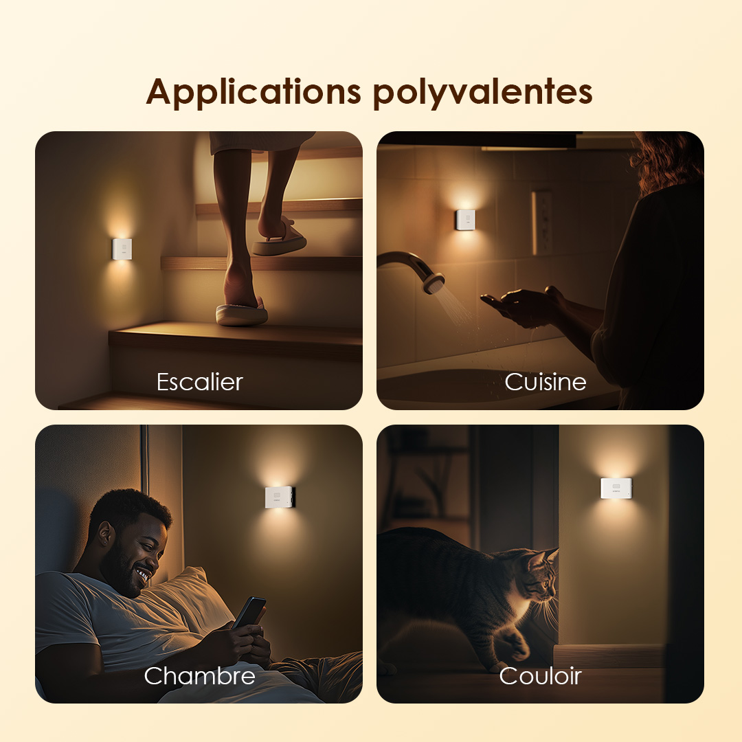 oraimo Sensor Night Light NightElfs OSN-201A  Verstatile Applications