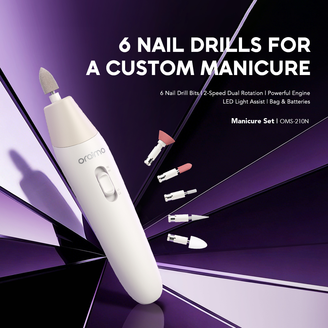 oraimo Manicure Set Tipsy OMS-210N 1 First