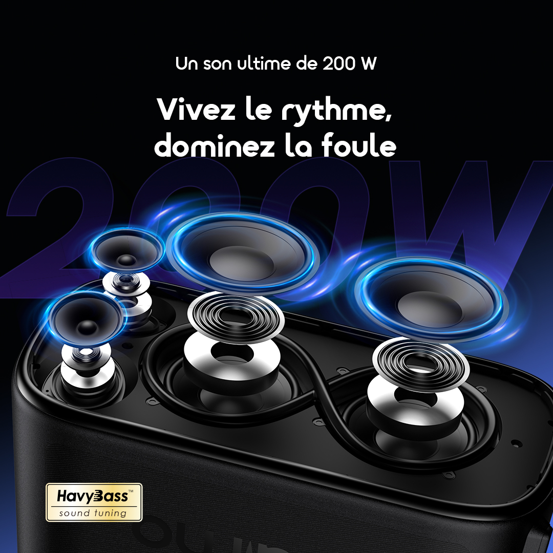 oraimo SpaceBox Max Auracast SpaceBox Max 200 W