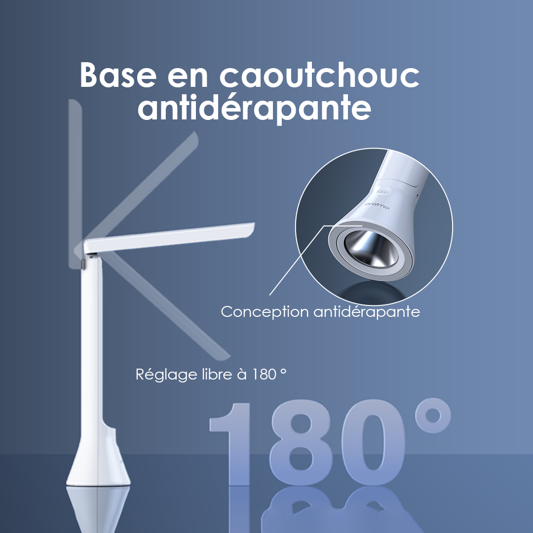 oraimo Smart Lamp Table ODL 202A 7 Design Antidérapant oraimo Smart Lamp Table ODL 202A 7 Design Antidérapant
