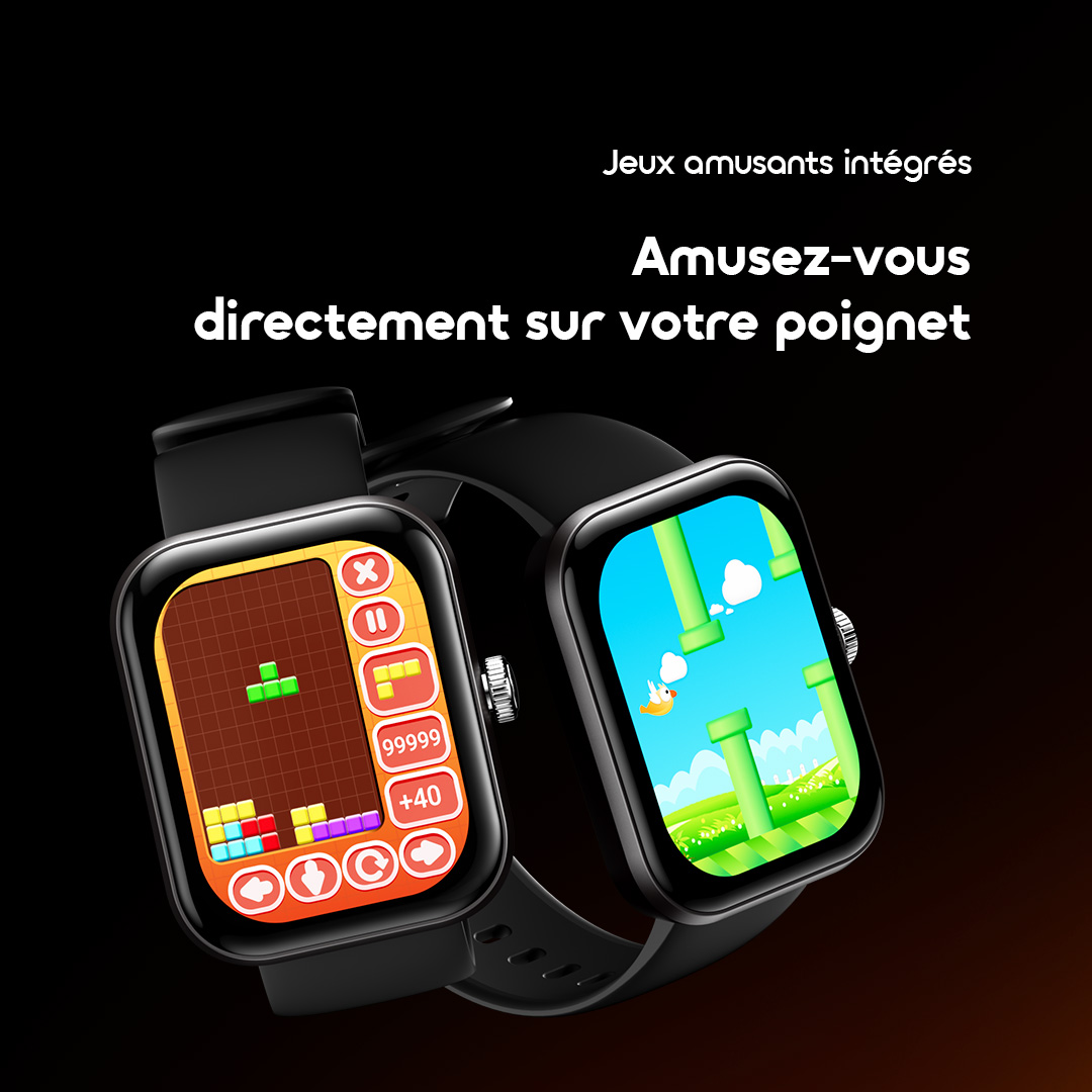 oraimo Montre Connectée Watch Nova 2N OSW-815N 9 Du Plaisir Directement Sur Votre Poignet