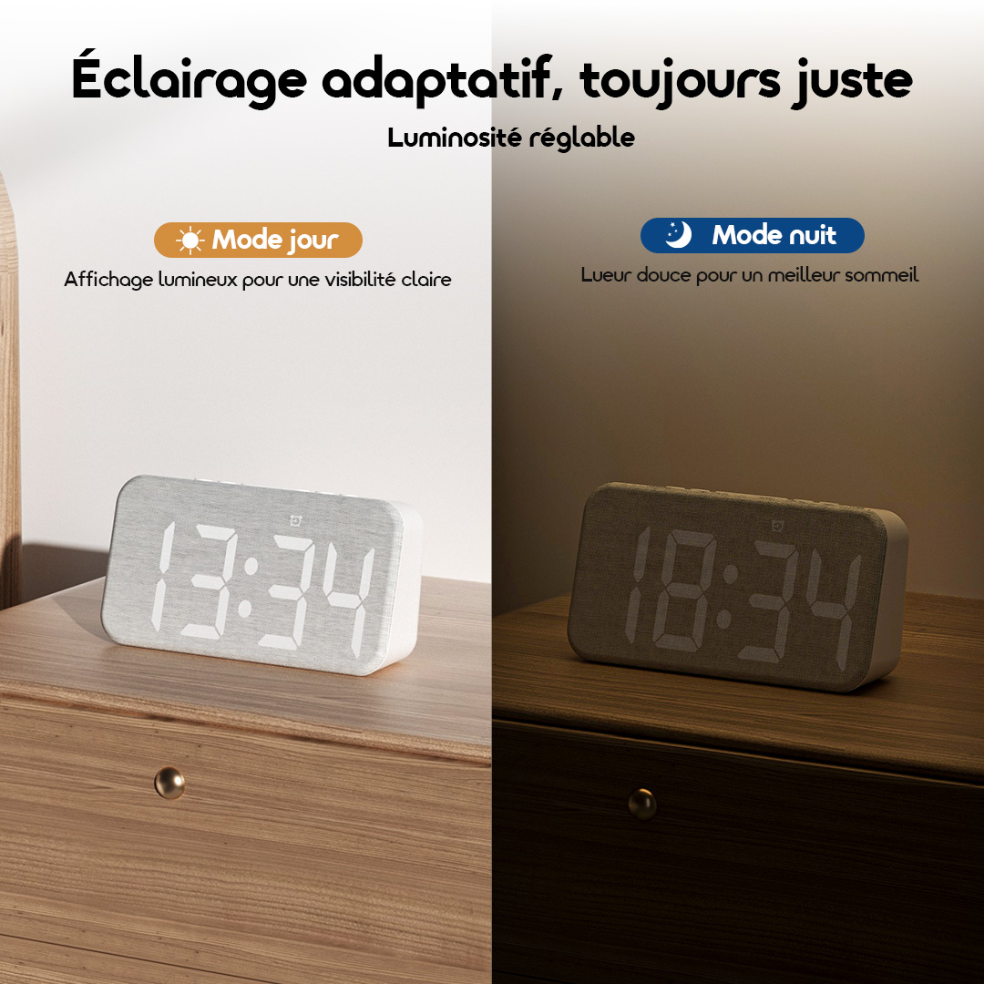 oraimo Réveil ClockPoint Air OSH-003A Double Options D’Alimentation-3 oraimo Réveil ClockPoint Air OSH-003A Double Options D’Alimentation-3