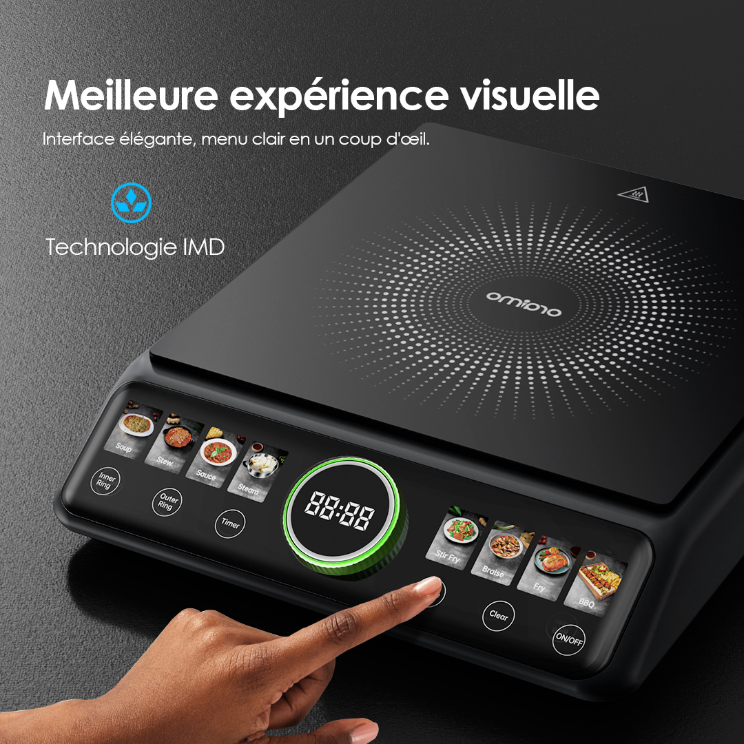 oraimo Flexi Cooker OCS 201A 8 Meilleure expérience visuelle
