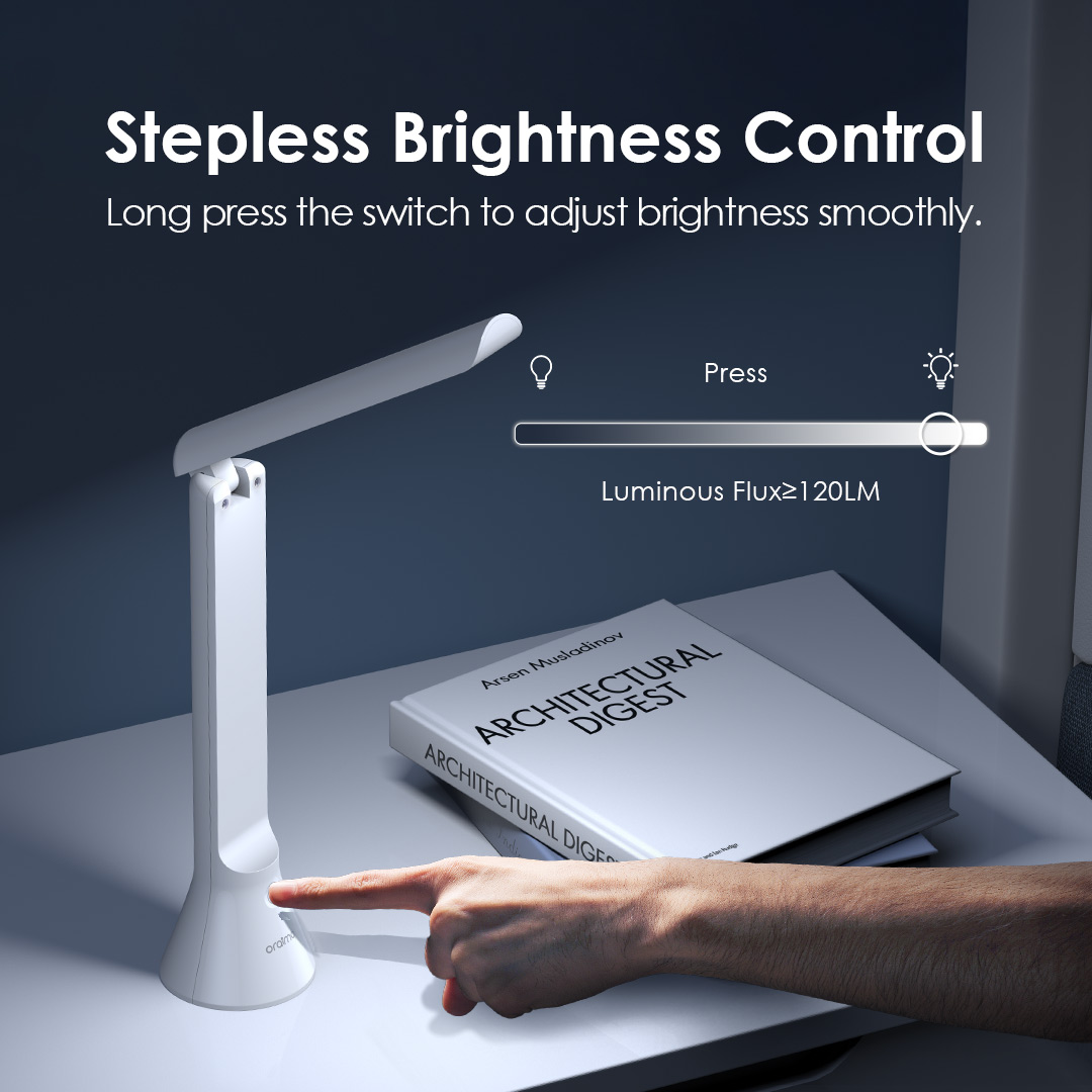 oraimo Smart Lamp Table ODL 202A 6 Stepless Brightness Control