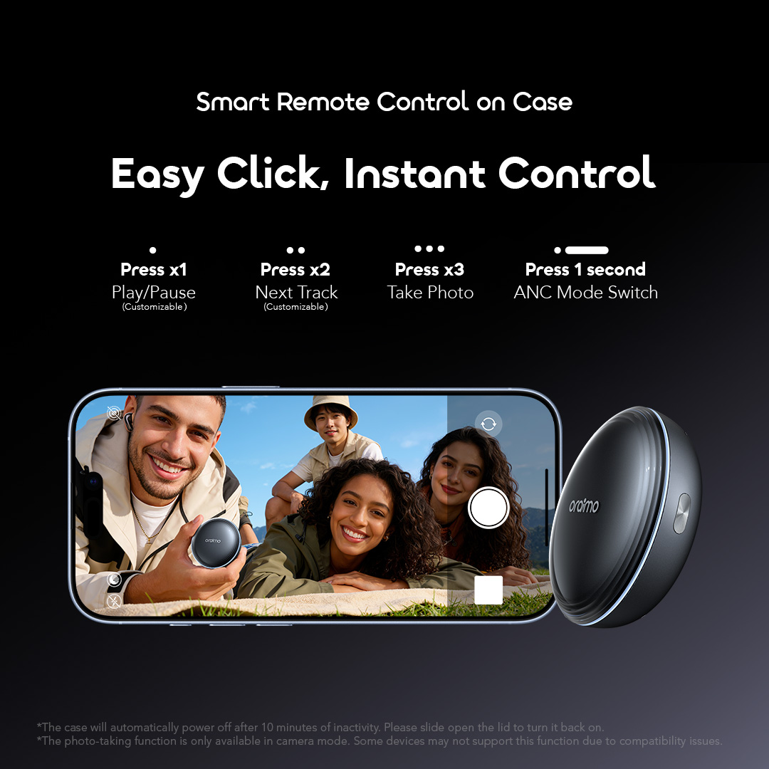 oraimo True Wireless Earbuds SpaceBuds2 OTW 631 10 Remote Control A