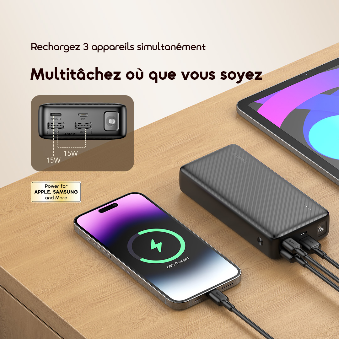 oraimo 20000mAh Power Bank Traveler 15 OPB 1201P 9 100h FR