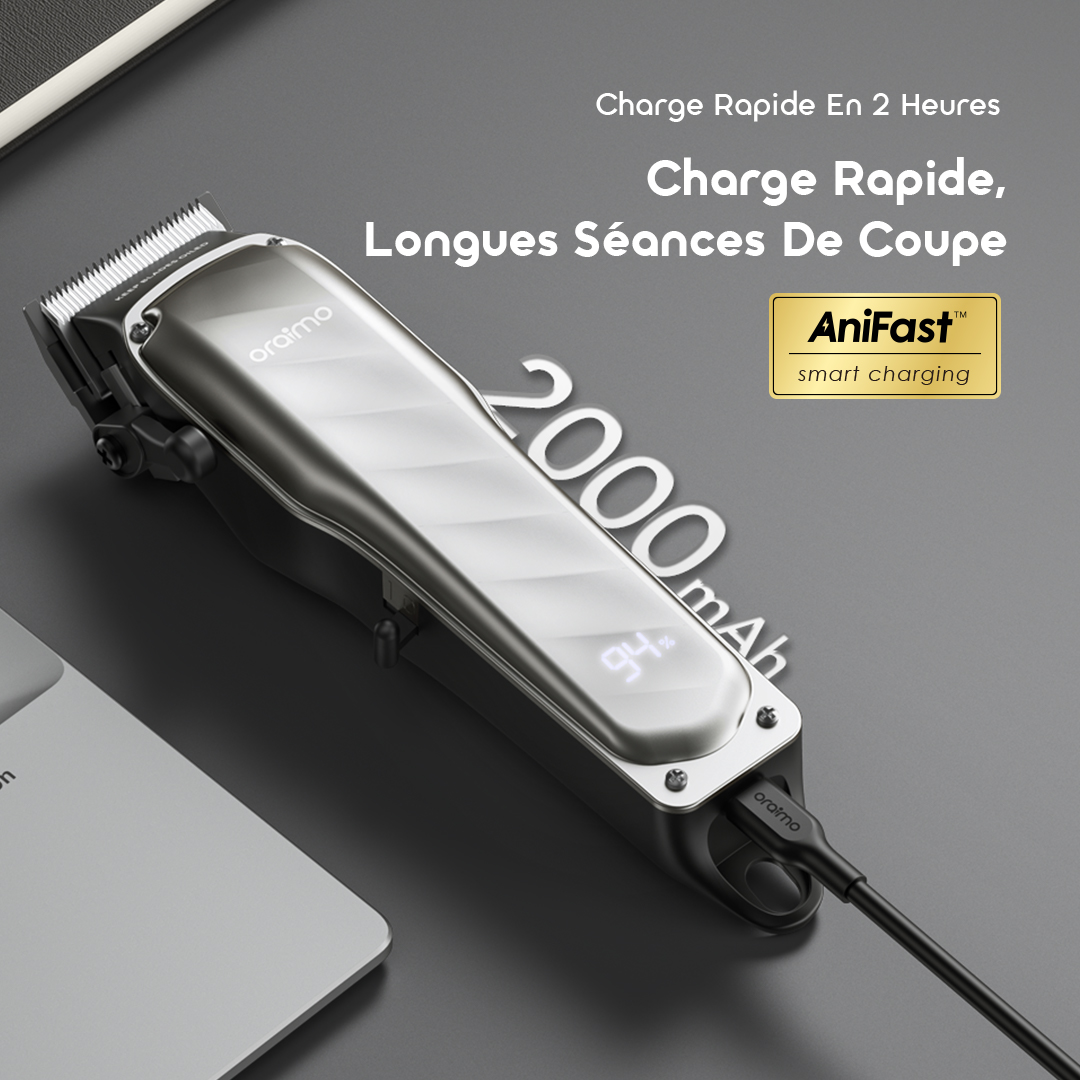 oraimo Hair Clipper EasyCut 2 OCL 233N 6 2 Hour Quick Charge