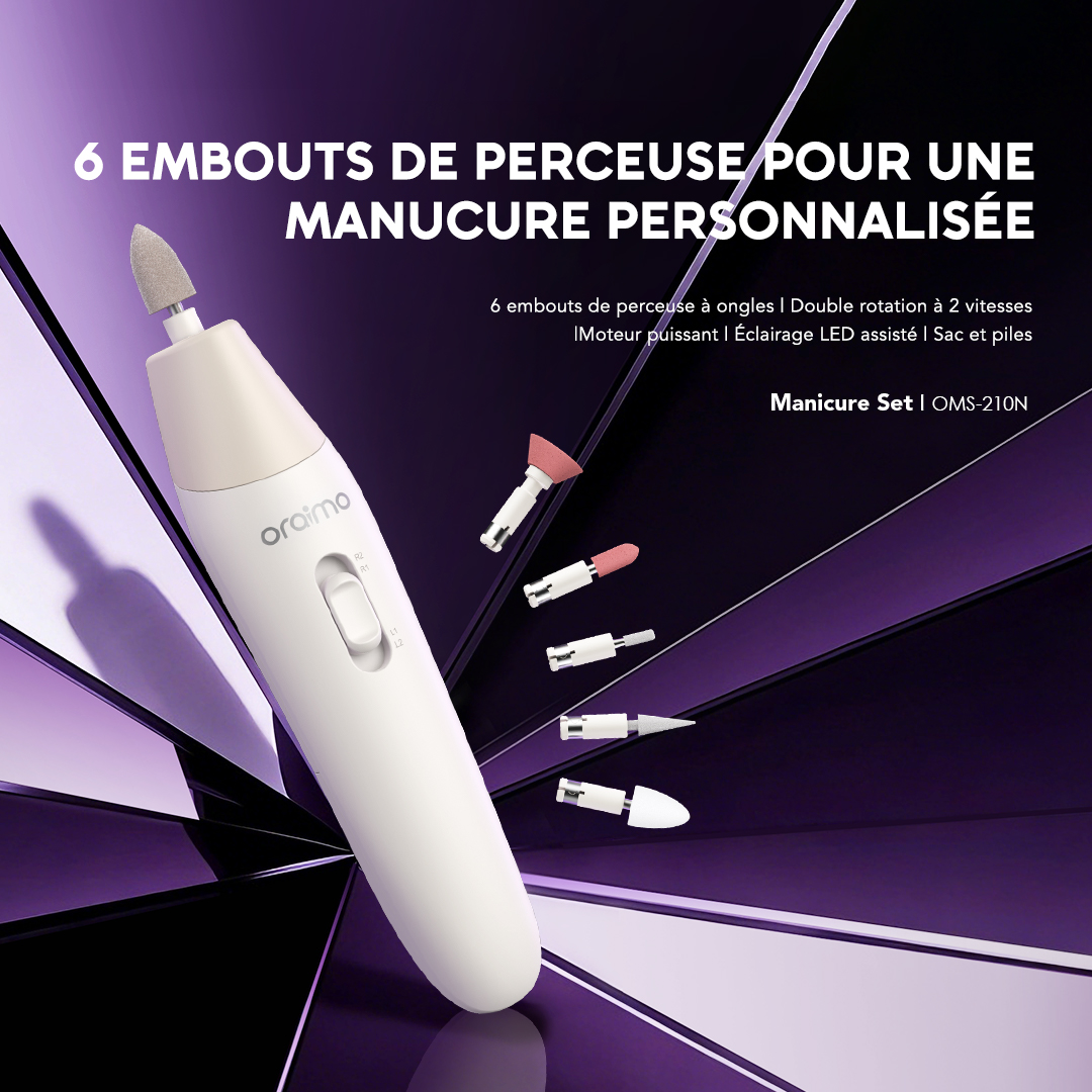 oraimo Manicure Set Tipsy OMS-210N 1 Main