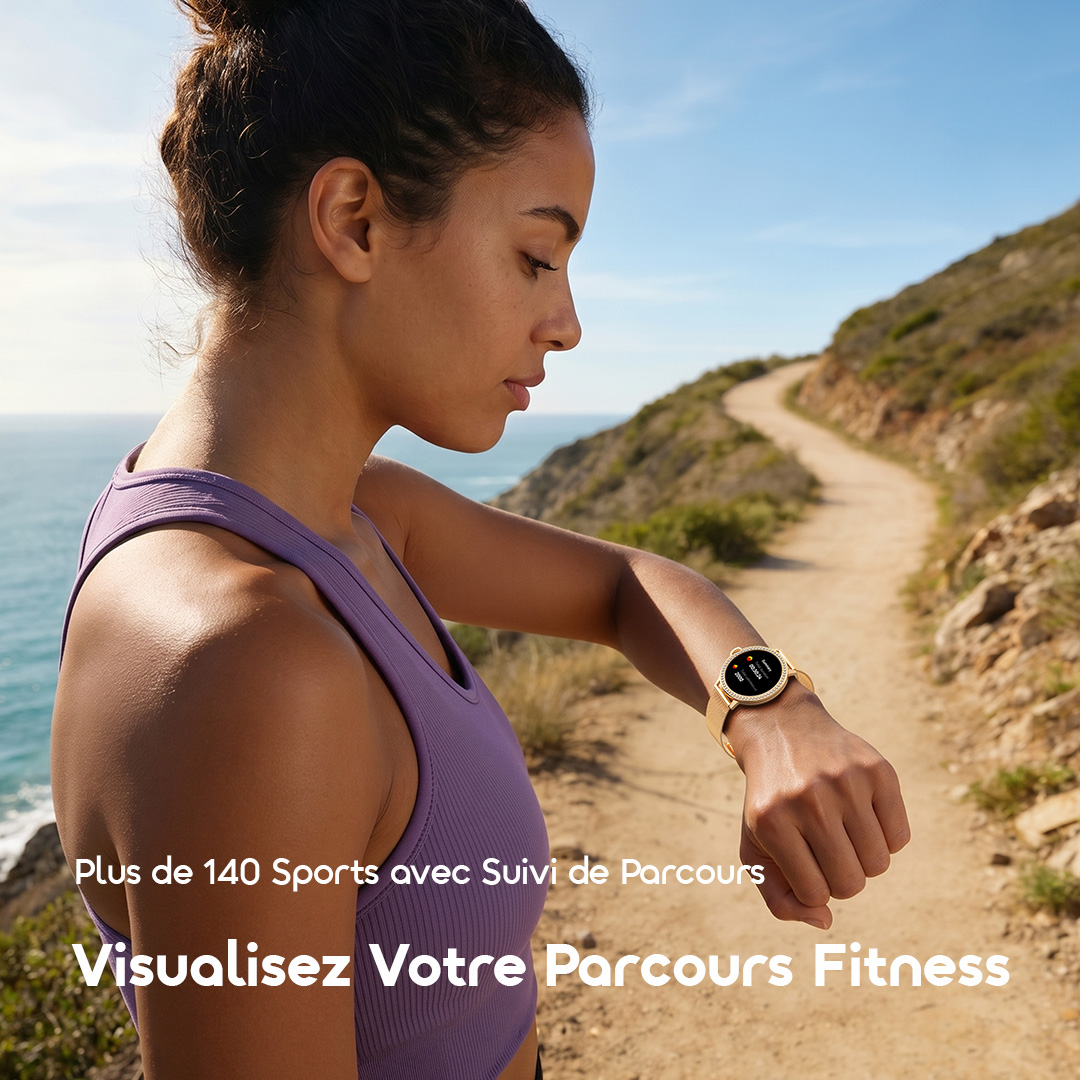 oraimo Smart Watch Watch Muse 2 OSW-833N 8 140+ Sports with Route Tracking Visualize Your Fitness Journey