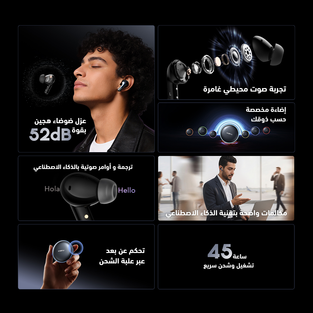 oraimo True Wireless Earbuds SpaceBuds2 OTW 631 2 Features ARB
