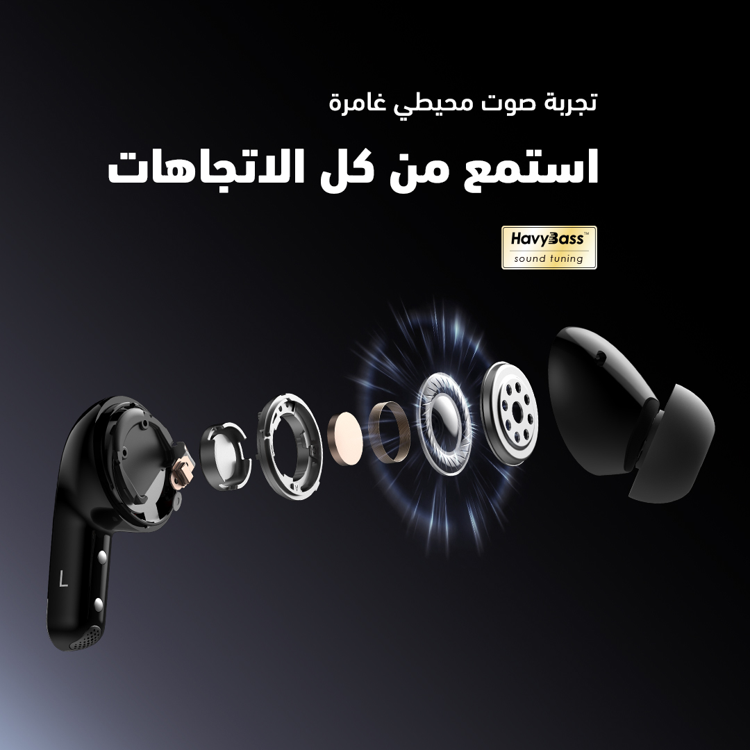 oraimo True Wireless Earbuds SpaceBuds2 OTW 631 4 Immersive ARB