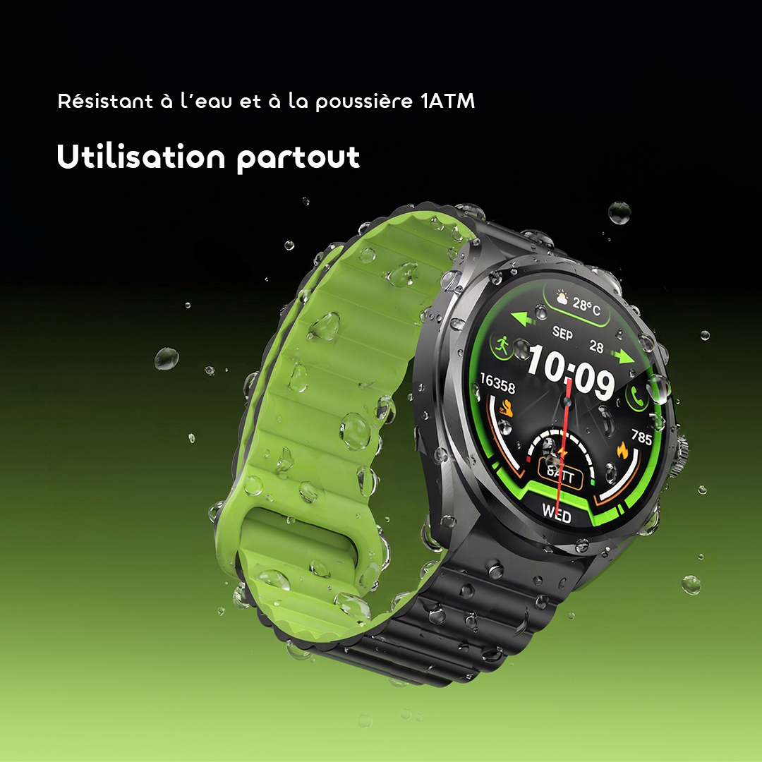 oraimo Smart Watch Watch Nova 2R OSW-834 08 1ATM Waterproof & Dustproof