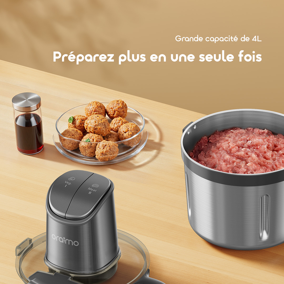 oraimo Meat Grinder PowerMince OBL 221A 4L 4 oraimo Meat Grinder PowerMince OBL 221A 4L 4