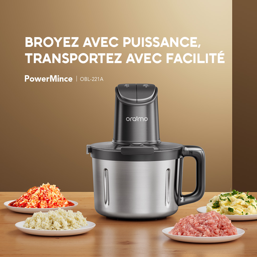 oraimo Meat Grinder PowerMince OBL 221A Main 1 oraimo Meat Grinder PowerMince OBL 221A Main 1