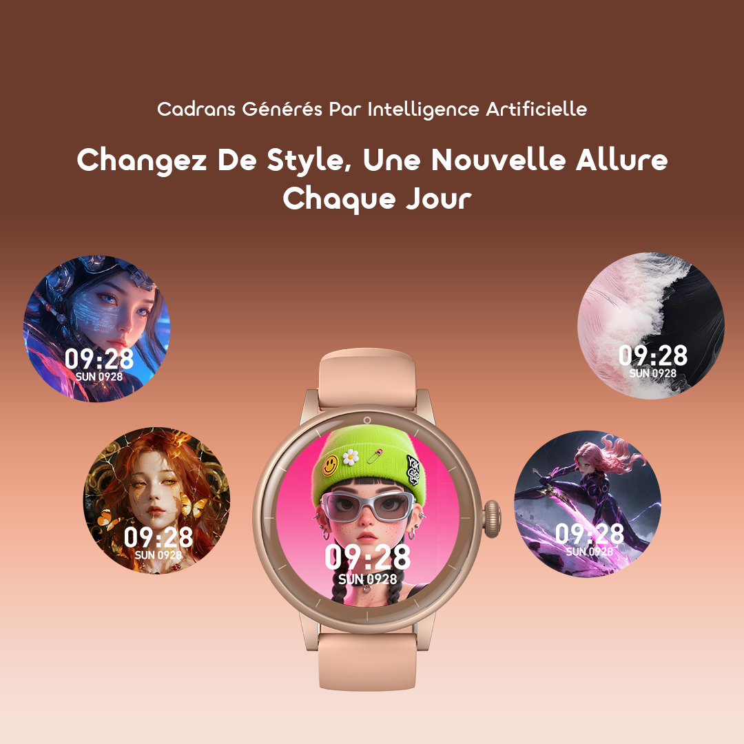 oraimo Smart WatchWatch Muse 2 Lite OSW 827N 9 AI