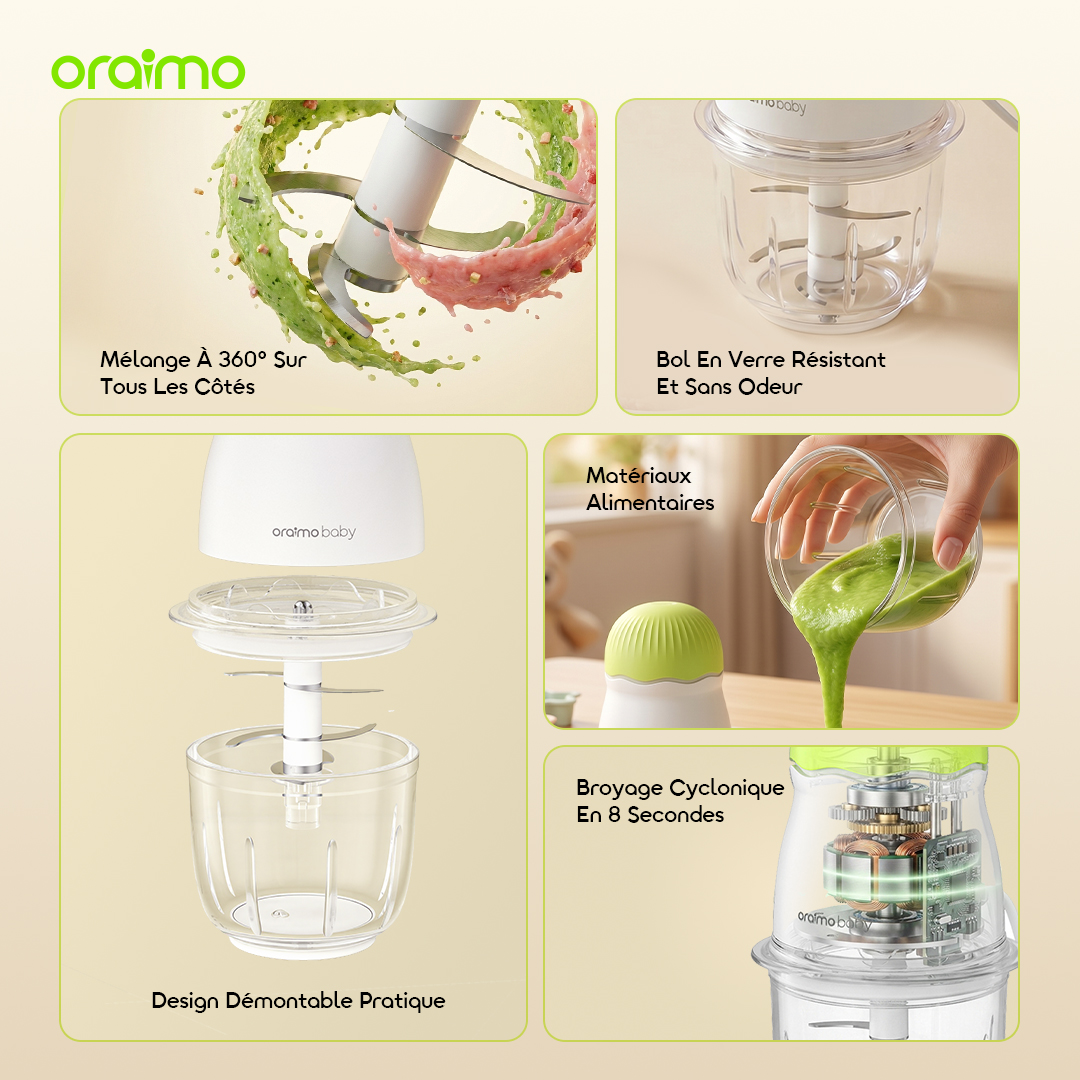 oraimo Smart Foodmaker NutriCook Fresh OBF-214A-2 Feature Overview oraimo Smart Foodmaker NutriCook Fresh OBF-214A-2 Feature Overview