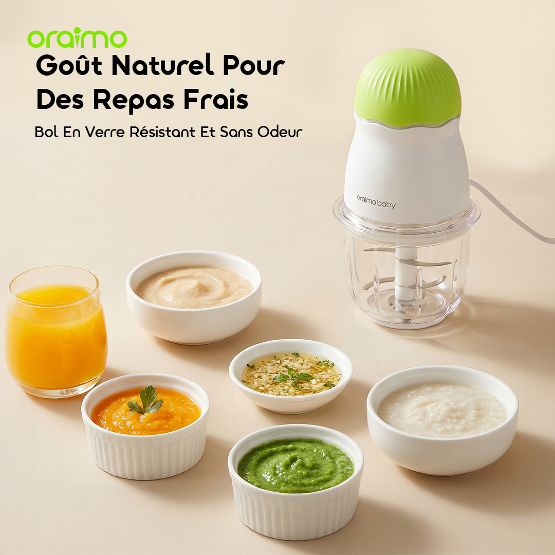 oraimo Smart Foodmaker NutriCook Fresh OBF-214A-6 Durable Odor-Free Glass Bowl oraimo Smart Foodmaker NutriCook Fresh OBF-214A-6 Durable Odor-Free Glass Bowl